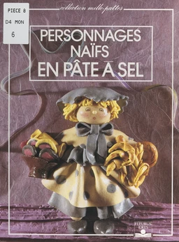 Personnages naïfs en pâte à sel