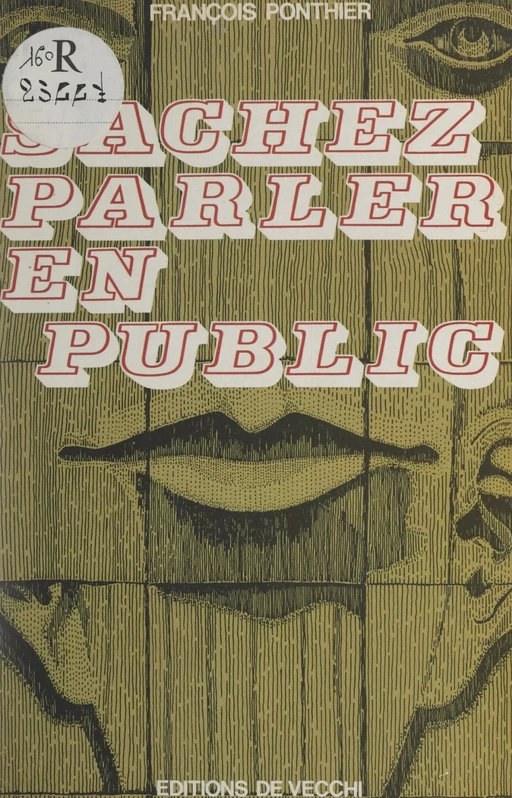 Sachez parler en public - François Ponthier - FeniXX réédition numérique