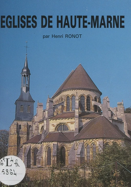 Églises de Haute-Marne - Henry Ronot - FeniXX réédition numérique