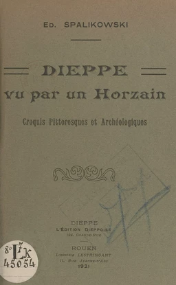 Dieppe vu par un horzain