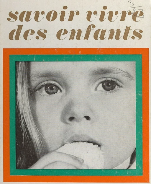 Savoir-vivre des enfants - Françoise Todorovitch - FeniXX réédition numérique