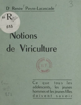 Notions de viriculture