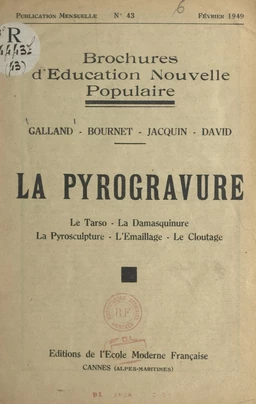 La pyrogravure