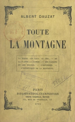 Toute la montagne