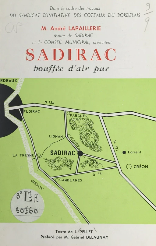 Sadirac, bouffée d'air pur - Louis Pellet - FeniXX réédition numérique