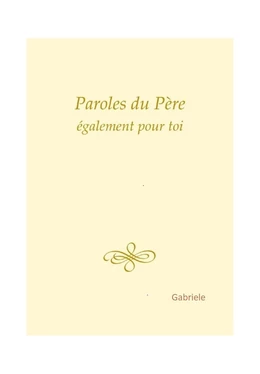 Paroles du Père