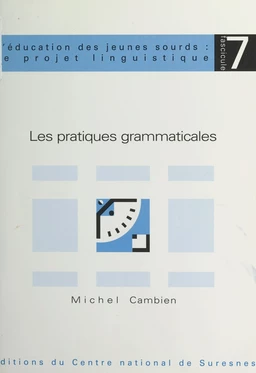 Les pratiques grammaticales