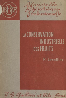 La conservation industrielle des fruits