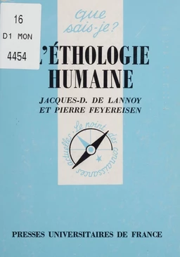 L'Éthologie humaine