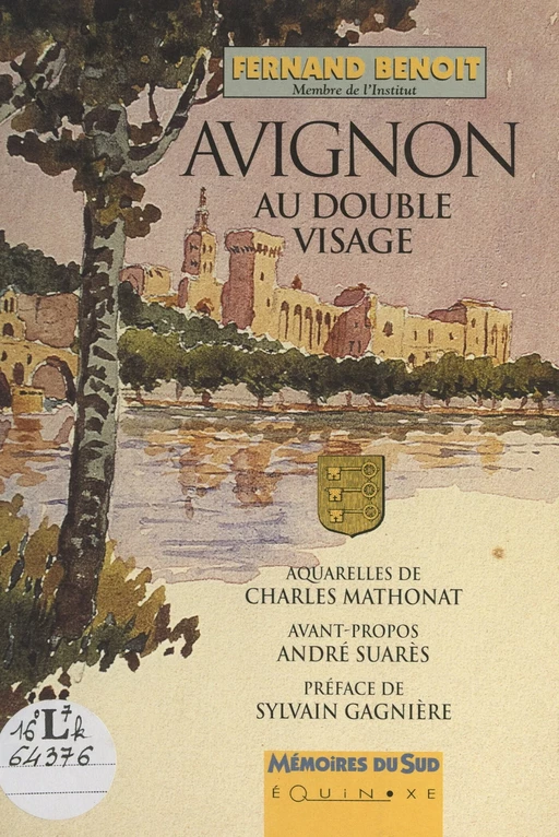 Avignon au double visage - Fernand Benoît - (Equinoxe) réédition numérique FeniXX