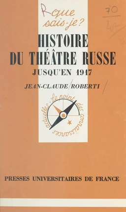 Histoire du théâtre russe jusqu'en 1917