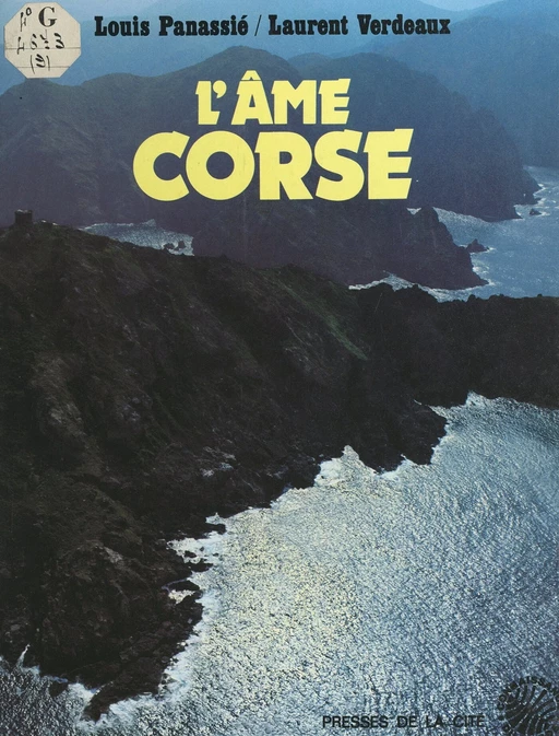 L'âme corse - Louis Panassié, Laurent Verdeaux - (Presses de la Cité) réédition numérique FeniXX