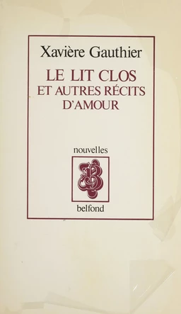 Le Lit clos