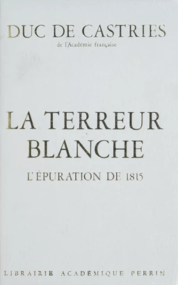 La Terreur blanche