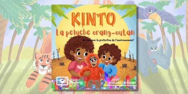 Kinto la peluche Orang-Outan - Blandine Carsalade - Les Éditions Prunelle