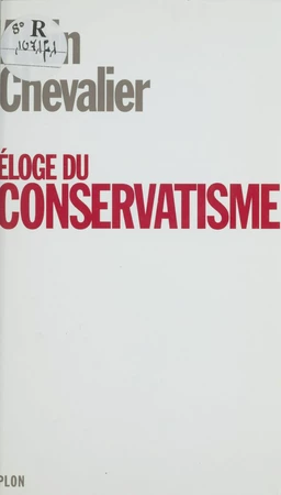 Éloge du conservatisme