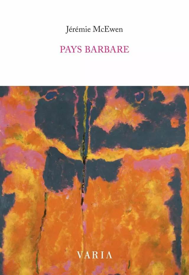 Pays barbare - Jérémie Mcewen - Groupe Nota bene