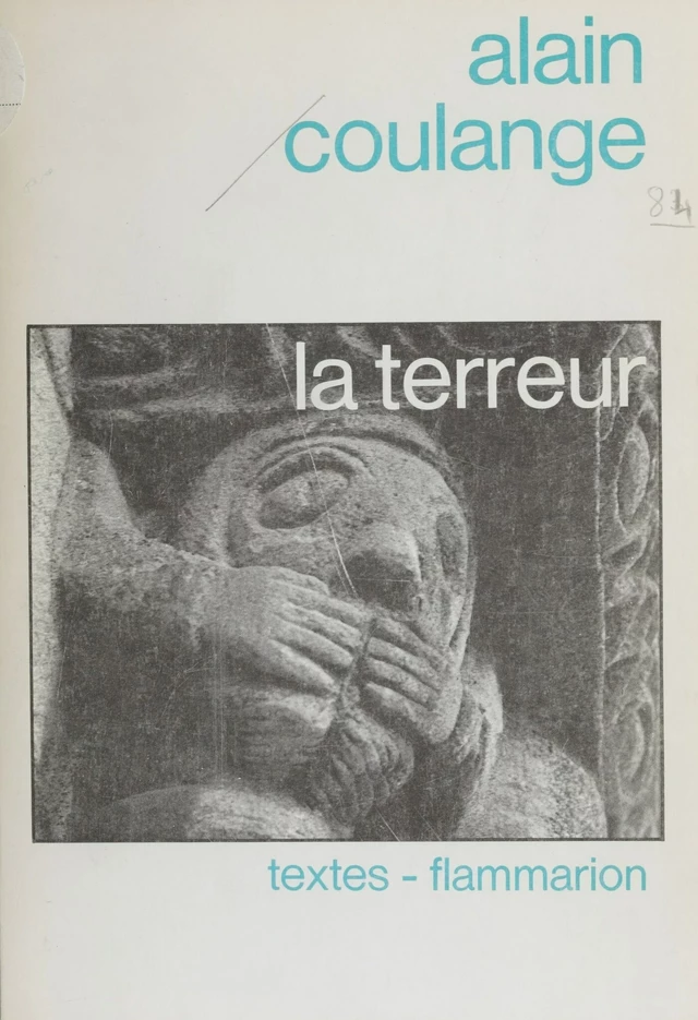 La Terreur - Alain Coulange - Flammarion (réédition numérique FeniXX)