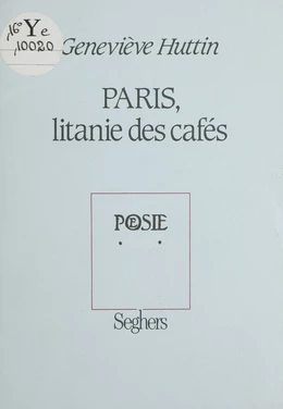 Paris : litanie des cafés