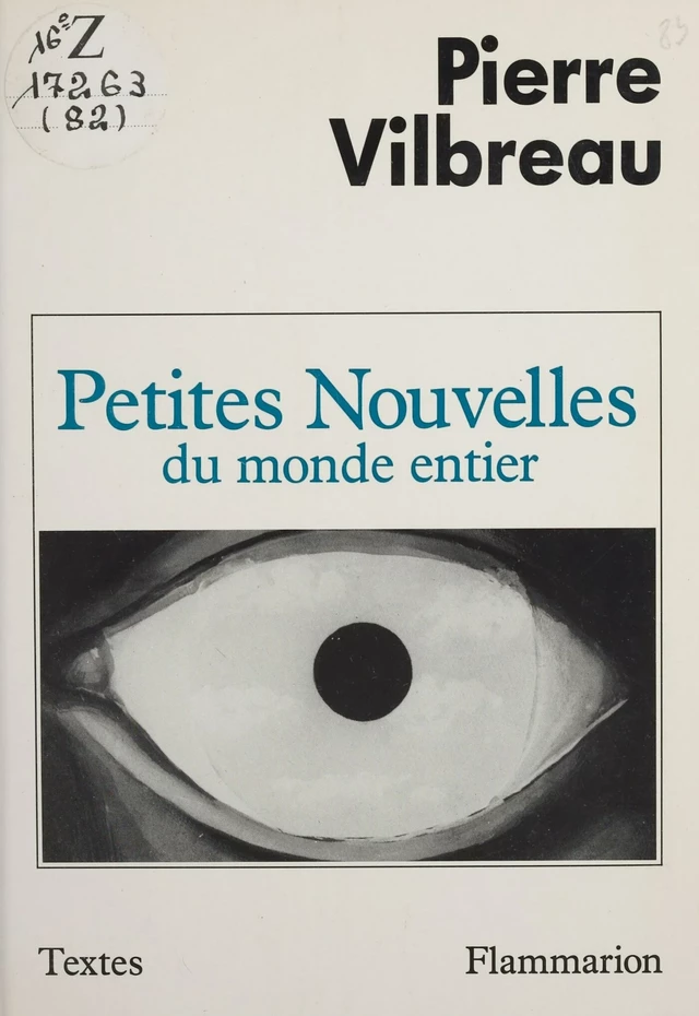 Petites nouvelles du monde entier - Pierre Vilbreau - Flammarion (réédition numérique FeniXX)