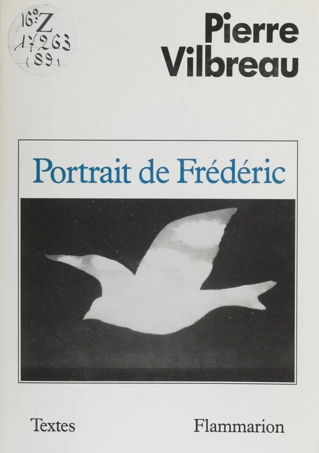 Portrait de Frédéric - Pierre Vilbreau - Flammarion (réédition numérique FeniXX)