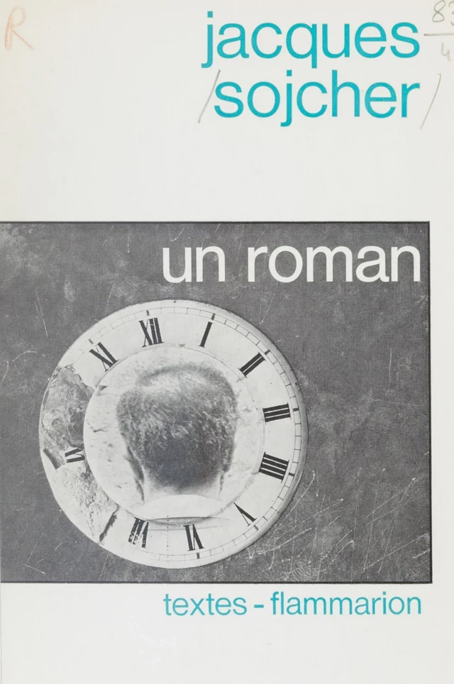 Un roman - Jacques Sojcher - Flammarion (réédition numérique FeniXX)