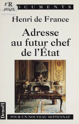 Adresse au futur chef de l'État