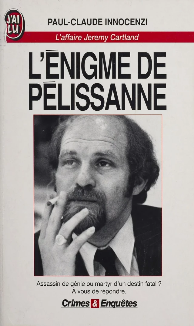 L'Énigme de Pélissanne - Paul-Claude Innocenzi - J'ai lu (réédition numérique FeniXX)