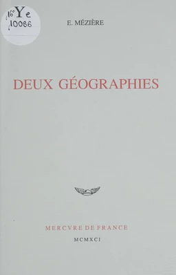 Deux géographies