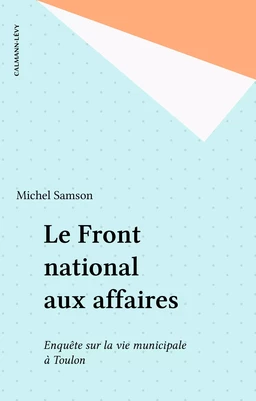 Le Front national aux affaires