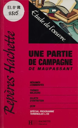 «Une partie de campagne» de Maupassant