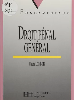 Droit pénal général