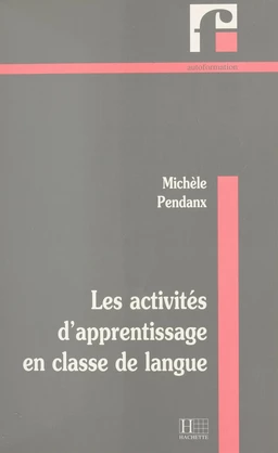 Activités d'apprentissage en classe de langue