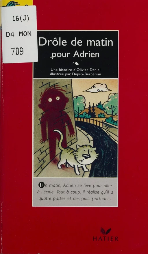 Drôle de matin pour Adrien - Olivier Daniel - Hatier (réédition numérique FeniXX)