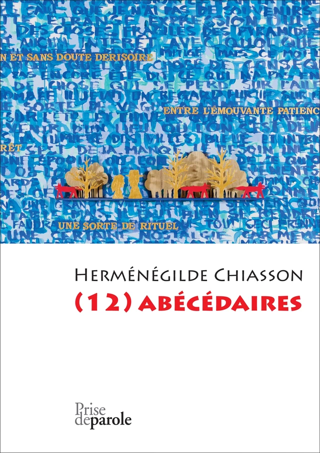 (12) abécédaires - Herménégilde Chiasson - Éditions Prise de parole