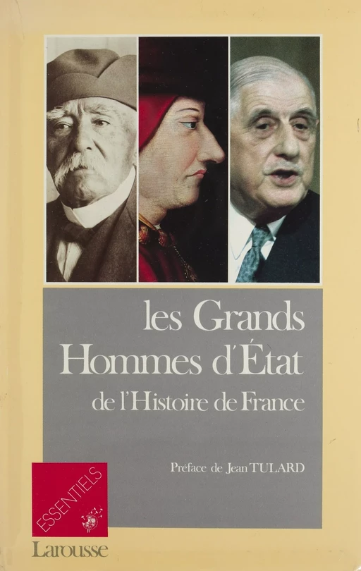 Les Grands Hommes d'État de l'histoire de France - Arnaud de Maurepas, Hervé Robert, Pierre Thibault - Larousse (réédition numérique FeniXX)