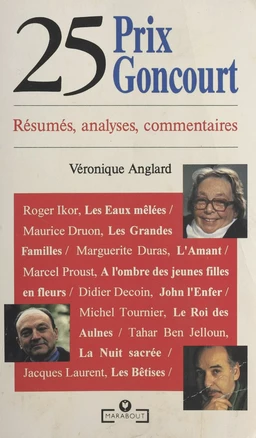 25 prix Goncourt