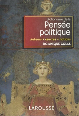 Dictionnaire de la pensée politique