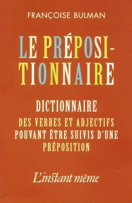 Le prépositionnaire