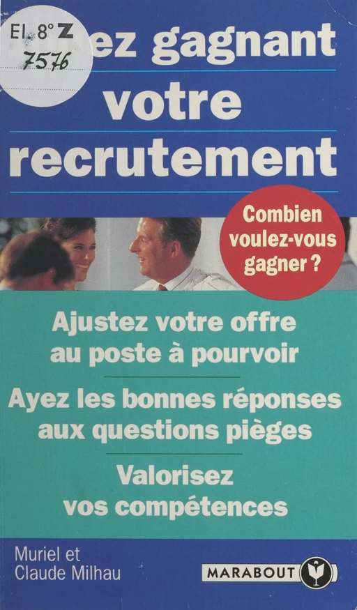 Jouez gagnant votre recrutement - Muriel Milhau, Claude Milhau - Marabout (réédition numérique FeniXX)