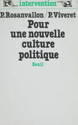 Pour une nouvelle culture politique