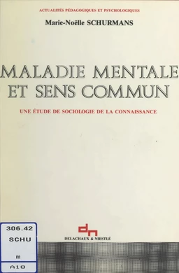 Maladie mentale et sens commun