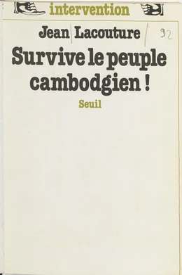 Survive le peuple cambodgien !