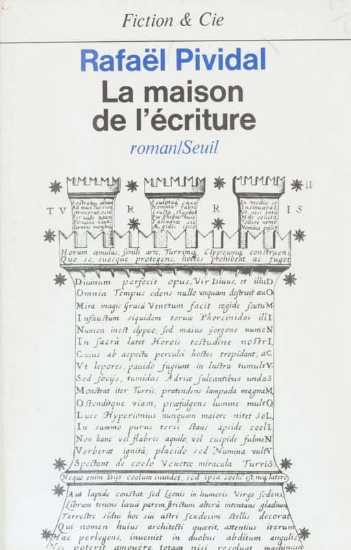 La Maison de l'écriture - Rafaël Pividal - Seuil (réédition numérique FeniXX)