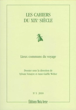 Les Cahiers du XIXe siècle, numéro 5