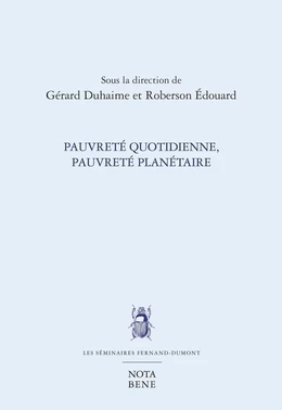 Pauvreté quotidienne, pauvreté planétaire