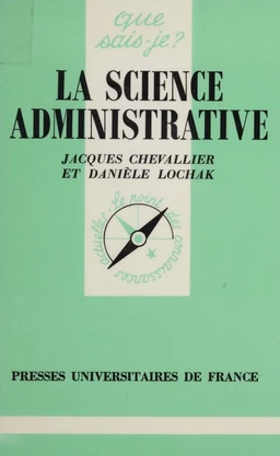 La Science administrative