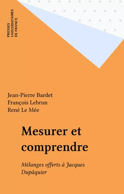 Mesurer et comprendre