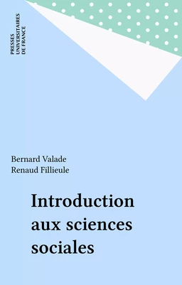 Introduction aux sciences sociales