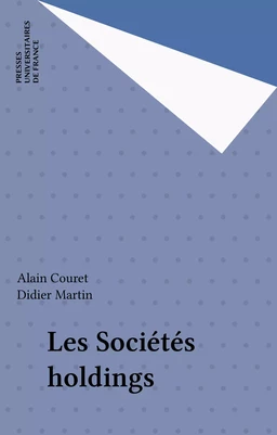 Les Sociétés holdings